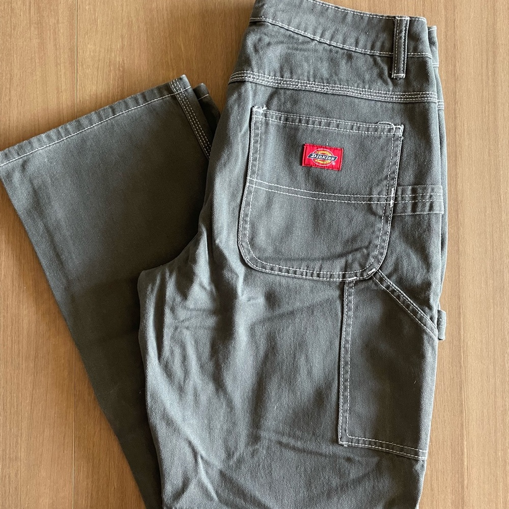 Dickies Gray Straight Leg Pants